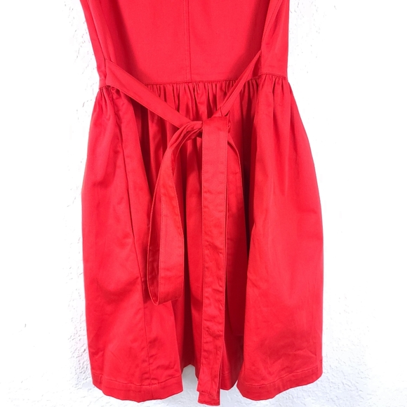 ALEXIS Kelsi Bow Red Mini Cocktail Dress - Picture 11 of 13